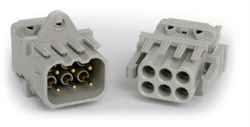 VEAM plastic connector saves weight in mass transit applications