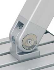 Ball bearing hinge is easy way to add a low-friction pivot
