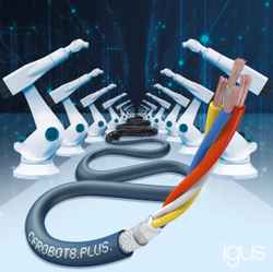 igus launches chainflex Ethernet robot cable