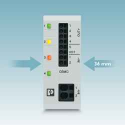 Multi-channel electronic circuit breakers configured to order