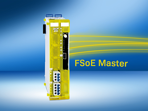 Safety control SCP 211 communicates with FSoE
