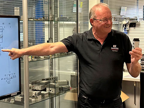 Safety and Energy Saving Course in Pneumatics at Camozzi Automation UK