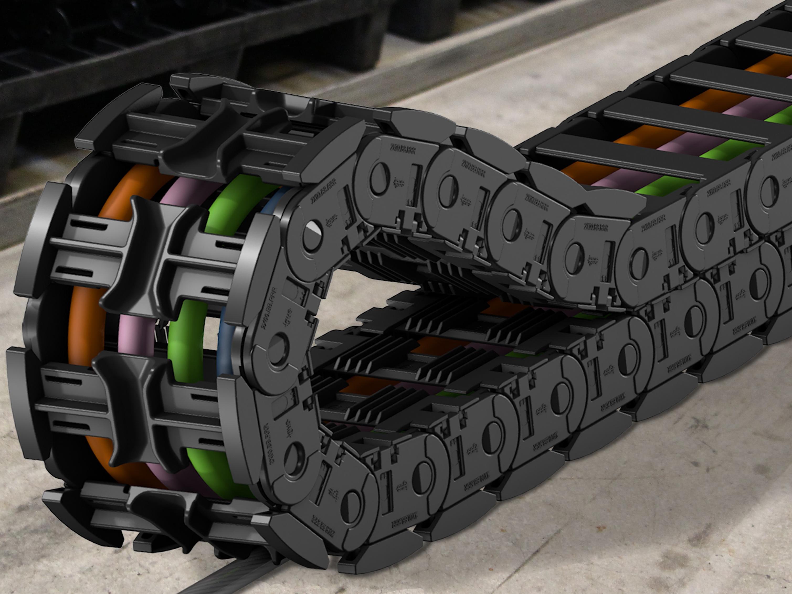 New autoglide 5 system from igus doesn’t need a guide trough