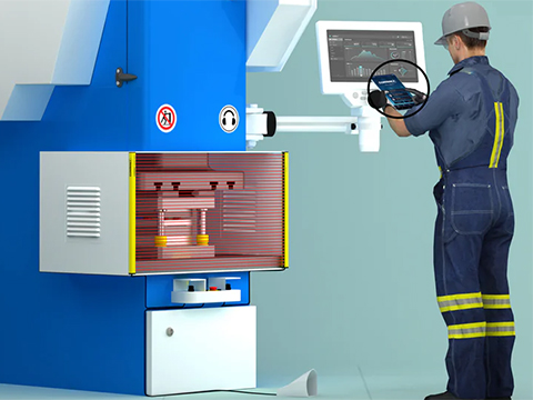Contrinex slimline light curtains revolutionise press shop safety