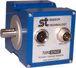 Non-contact speed and torque sensor used in motor development