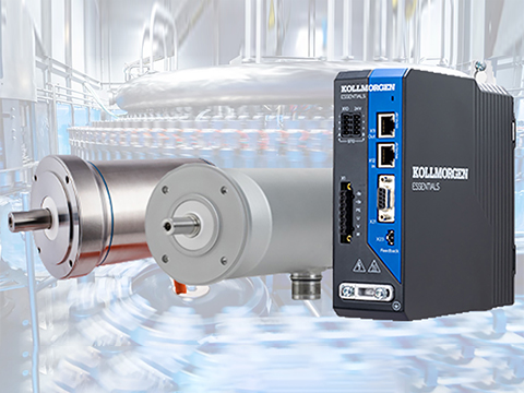 Kollmorgen expands Essentials servo drive for hygienic and washdown environments