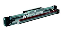 Rodless cylinder provides safe motion on packaging machine