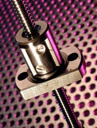 Stainless steel ball screws are precise and cost-effective