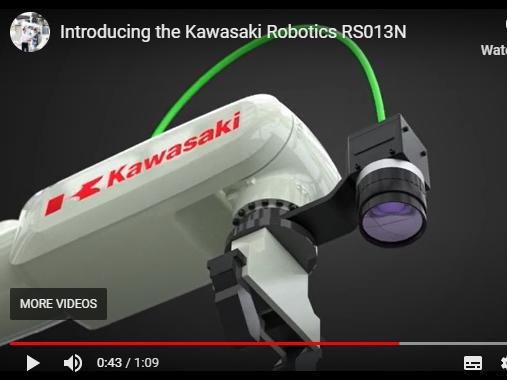 New Kawasaki robot is fastest in its class – sneak preview video