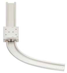 Video shows linear guides following multi-radius curved paths