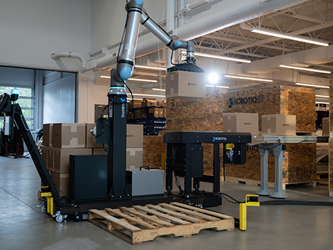 New off-the-shelf and modular palletisers available from RARUK Automation