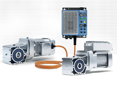 New modular system with decentralised drive electronics