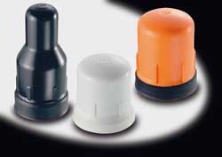 Extensive range of protective caps for threaded fasteners