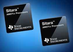 Texas Instruments' AM571x Sitara processors now at Mouser