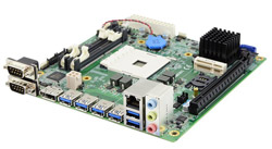 Powerful Mini-ITX motherboard with AMD Ryzen 3000 processor
