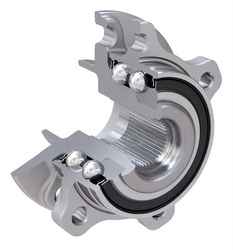 Low-friction hub bearing unit reduces friction and saves CO2