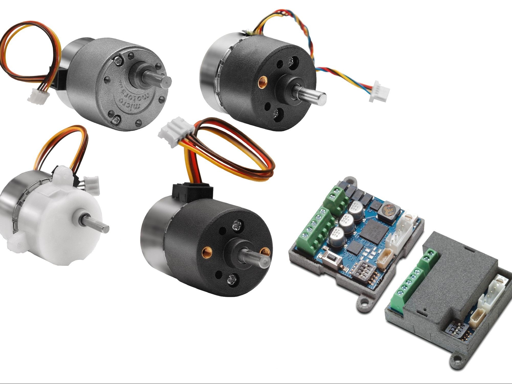 A step forward with stepper-gearmotors

