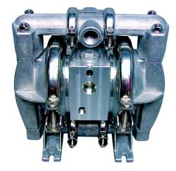 Improved efficiency for air-operated pumps