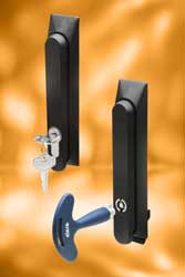 New CLT latch/handles may be sealed to IP65