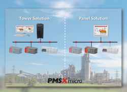 Simple and robust distributed control system for smaller plants