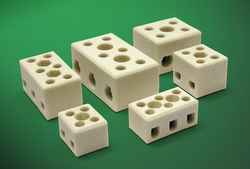 Steatite high-temperature ceramic terminal blocks from Hylec-APL
