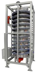 Spiral and pallet conveyors show versatility of profile system