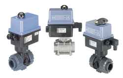 Electrically actuated quarter-turn valves for a range of options