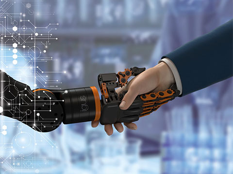 igus launches bionic hand for ReBeL cobot