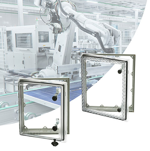 Rugged safety locked transparent covers for any enclosure or panel