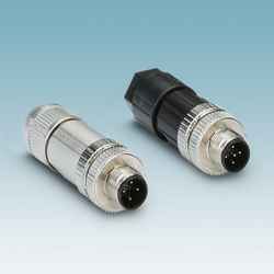 M12 connector with connection technology for all applications
