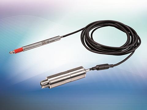 LVDT gauging system with compact integrated cable electronics