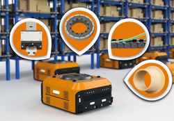 igus bearings improve performance of automated guided vehicles