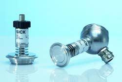 Hygienic pressure transmitters in a choice of formats