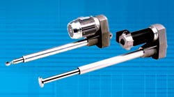 High-speed electric linear actuators with AC, DC or servo motors