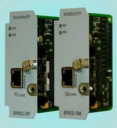 Modular drives gain Ethernet/IP and Modbus/TCP comms options