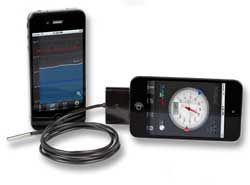 Plug-in probe turns iPhone into digital thermometer and logger