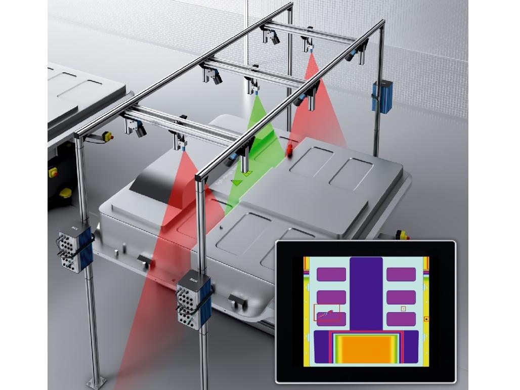 SICK develops high-precision vision system for electric vehicle battery inspection