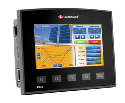 New all-in-one PLC + HMI + I/O with 4.3inch colour touchscreen