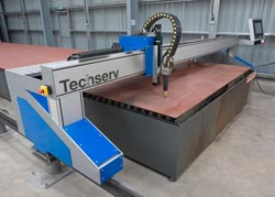 Baldor motion control products selected for CNC profiler