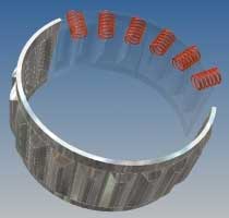 Tolerance rings are cost-effective for mounting magnets