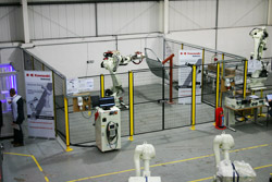 ASG supplies machine guarding for Kawasaki Robotics showroom