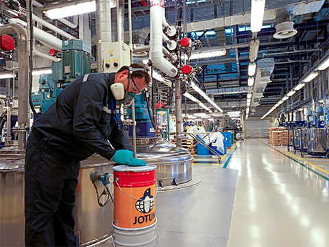 Emerson selected by Jotun to automate manufacturing plants