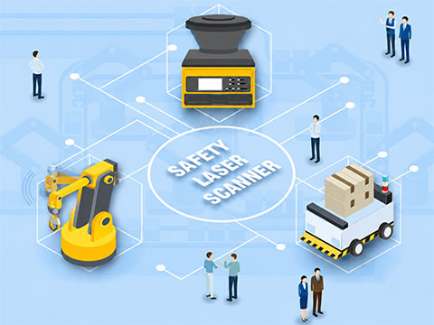 Laser safety scanner is compact, lightweight and high-performance