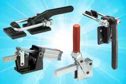 Heavy-duty latch, toggle and pneumatic clamps