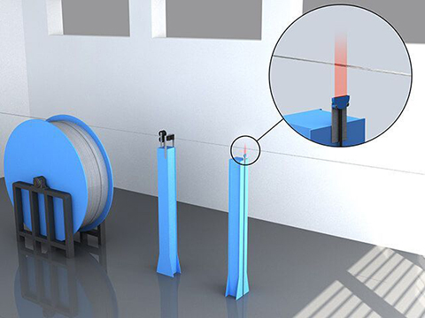 Fibre-optic sensors keep cable production on track