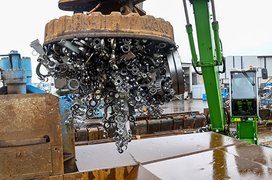 Schaeffler destroys ten tonnes of counterfeit rolling bearings