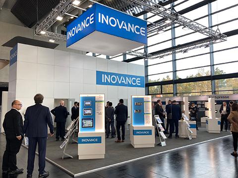 Inovance launches PLC and servo at Nuremberg’s SPS show