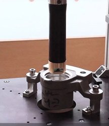 RIFTEK'S binocular triangulation laser sensor detects debris