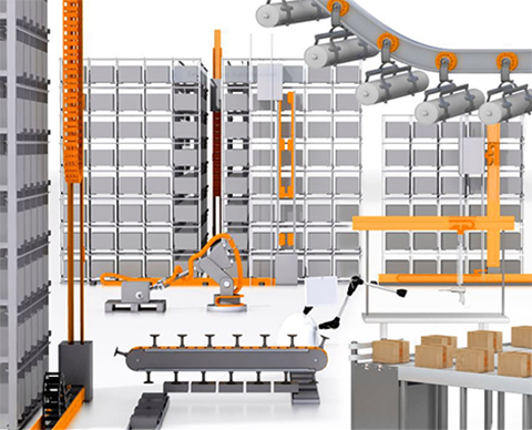 Making applications in material handling work more efficiently