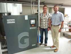 GA18 compressor provides quality air for sensitive equipment